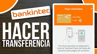 ✅Como Hacer Transferencias En Bankinter Para Principiantes🔴 [upl. by Adrianna899]