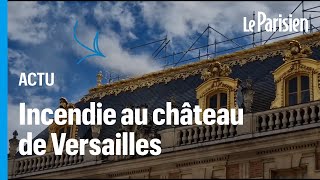 Le château de Versailles évacué après un incendie [upl. by Nahsed]