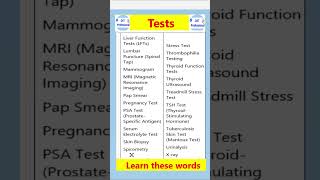 OET Vocabulary Short 4 Tests 2 oetpractice [upl. by Bhatt]