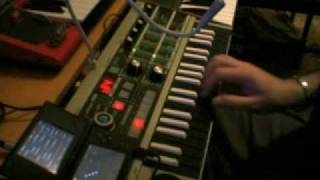 DAFT PUNK quotSomething about usquot COVER with KORG DS10  MICROKORG [upl. by Scrogan]