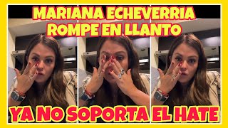 MARIANA ECHEVERRIA YA NO AGUANTA Y ARREMETE CONTRA EL PROGRAMA quotHOYquot 😭 [upl. by Abigale]