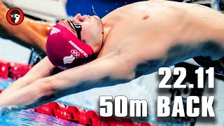 50 Back WORLD RECORD 2211 from Russian Kliment Kolesnikov [upl. by Rema]