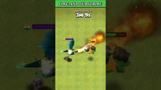 Dragon VS Baby Dragon clashofclans Gamingshort s1g [upl. by Iek]