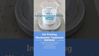 Flocculation as a Treatment Method for Printing Ink Wastewater whatsapp 8613861499902 [upl. by Yelyab107]