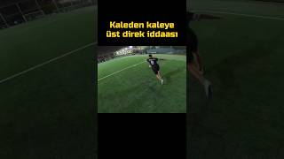 KALEDEN KALEYE ÜST DİREĞE VURMAK futbol halısaha [upl. by Ynnavoeg]