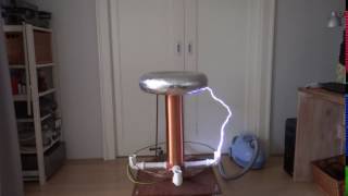 Dual MOT Tesla Coil finally working as intendedalmost [upl. by Atinuj686]