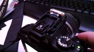 Canon EOS 400D flash issue [upl. by Ainehta]