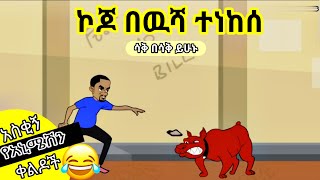 ኮጆ በዉሻ ተነከሰ አዲስ አስቂኝ የአኒሜሽን ፊልምkojo AmharicEthiopian new animation comedydonkey tubekana tv [upl. by Afrika]