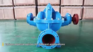 S type Horizontal Double Suction Pump [upl. by Melton535]