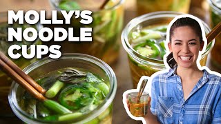 Homemade Noodle Cups with Molly Yeh  Girl Meets Farm  Food Network [upl. by Fang]