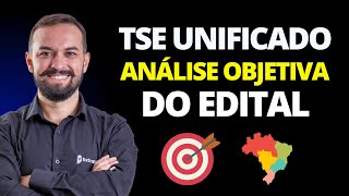 Edital TSE Unificado  Análise objetiva do edital e dicas de estudos [upl. by Akilat]