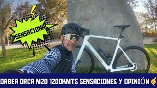 ORBEA ORCA M201200 KMTS REALIZADOSCAMBIOS Y SENSACIONES orbea orca ciclismo [upl. by Warenne944]