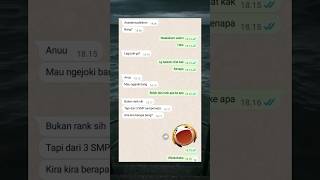 Chat lucu Joki Mobile Legends mobilelegend mlbb [upl. by Jacquie]