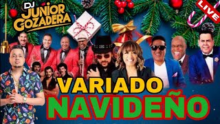 MIX NAVIDEÑO ❄️ 🎄🎅 MIX VARIADO CON DJ JUNIOR GOZADERA [upl. by Anoirb867]