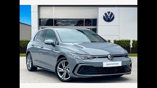 Approved Used Volkswagen Golf 8 RLine 15 eTSI 150PS  Oldham Volkswagen [upl. by Wing]