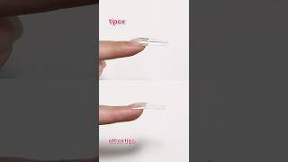 Beetles Tipex nail tips vs other nail tips [upl. by Ahsaet]