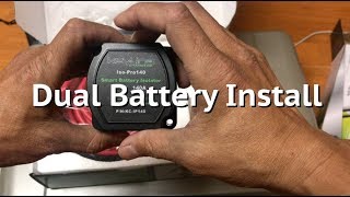 Dual Battery Isolator Install Step by step [upl. by Aiahc]