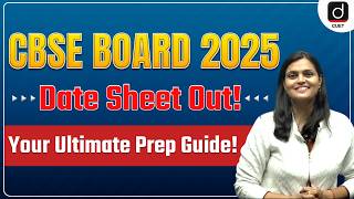 CBSE Date Sheet 2025 Out  Class 10th amp 12th  Top Preparation Tips  Drishti CUET [upl. by Atinihs929]