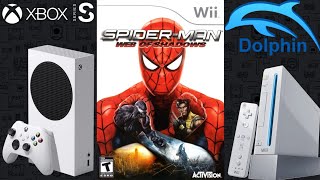 SpiderMan Web of Shadows Wii  Dolphin Standalone  Xbox Series S  Settings [upl. by Christel]