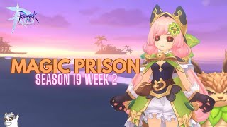 Ellinia POV Magic Prison Season 19 Week 2 Ragnarok Mobile [upl. by Encratis346]