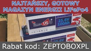 Najtańszy z magazynów energii LiFePo4  odcinek 1 z 3  TimeUSB [upl. by Everett552]