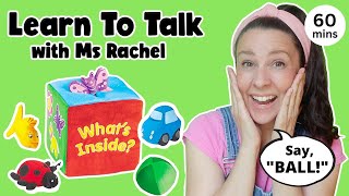 Learn to Talk with Ms Rachel  Videos for Toddlers  Nursery Rhymes amp Kids Songs  Speech Practice [upl. by Alehs199]