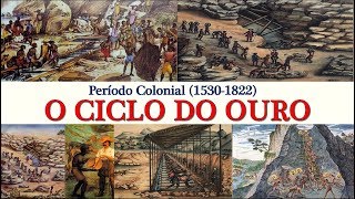 História do Brasil  Período Colonial 15301822  Aula 13  Ciclo do Ouro [upl. by Gabriellia]