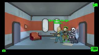 killing the glowing radroach quest falloutshelter [upl. by Lahcym]