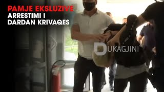 Pamje ekskluzive Arrestimi i Dardan Krivaqes i dyshuar për vrasjen e 18vjeçares [upl. by Airaet527]