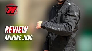 Review CHAQUETA de moto verano ARMURE JUNO ☀️🏍️ [upl. by Feingold]