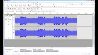 How to clean audio with Audacity Noise Removal Normalise and Compressor [upl. by Alla]