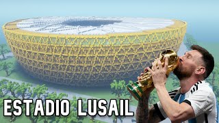 CONSTRUÍ el ESTADIO de la FINAL de QATAR 2022 [upl. by Retsevlis298]