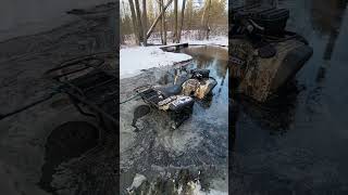 Yamaha Grizzly 700 drowned [upl. by Entwistle]