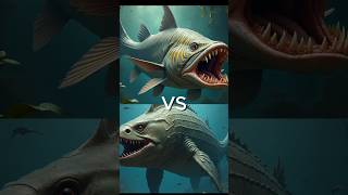 Dunkleosteus Terrelli vs All Fish Shark Killer Whale Megalodon [upl. by Hardunn]