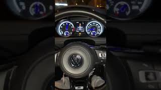 VW GOLF MK7 R Stage 2 pops amp bangs [upl. by Aneis]