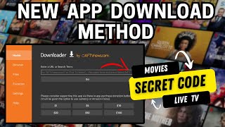 New App Download Method For Firestick in 2024 [upl. by Yumuk]