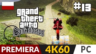 GTA San Andreas PL  remastered 🚲 13 GTA Definitive Edition 👊🏽 Helikopter  PC 4K [upl. by Peppel]