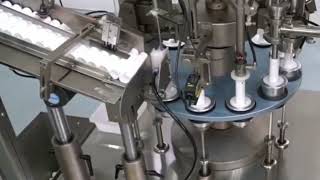 Ointment Tube filling and sealing process in pharmaceutical industry pharmaceutical pharmacist [upl. by Heidt598]