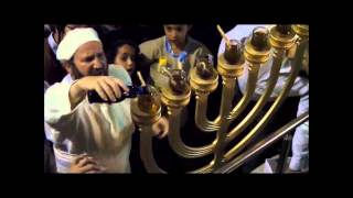 Rabbi Yisrael Ariel Conducts Holy Temple Menorah Lighting Rehearsal [upl. by Kristofor]