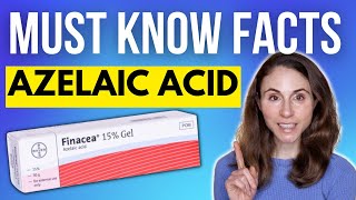 10 MUST KNOW AZELAIC ACID FACTS 🤔 Dermatologist DrDrayzday [upl. by Arais]