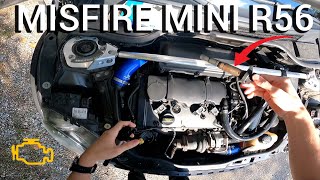 Diagnosi Misfire e risoluzione Mini R56  Scan OBD [upl. by Euqenimod435]