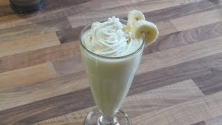 Banana MilkShake in 5 minutes [upl. by Stone]