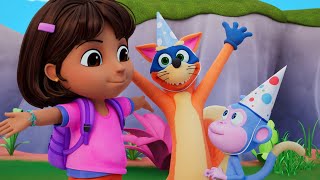 Dora  01x10  Swipers Birthday Surprise Best Moment Plus [upl. by Torbert]