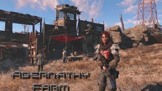 Fallout 4  Realistic Abernathy Farm Settlement Tour amp Defense Demonstration [upl. by Siulegroj970]