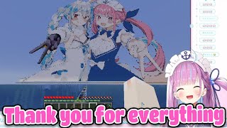 Minato Aqua And Pekora The Most Memorable Moments For The Last Time In Minecraft Hololive【ENG SUB】 [upl. by Oijile150]