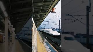 SHINKANSEN FULL SPEED IN JAPAN trains shortsbeta speed railways [upl. by Annael388]