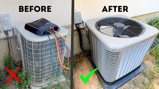 How To Replace Your HVAC System From Start To Finish [upl. by Hcaz393]