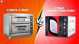 MOST AFFORABLE PRICED OVENS IN KENYA Convection oven 5 tray vs 2 deck oven 4 tray video [upl. by Aynatahs]