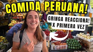 🇵🇪😱 Probamos la COMIDA PERUANA POR PRIMERA VEZ 🤔 Es tan buena como dicen PERU 2 🇵🇪 [upl. by Lora423]