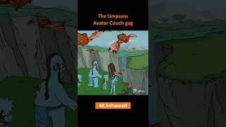 😼The Simpsons Avatar Couch Gag SHOCKER [upl. by Ihculo]